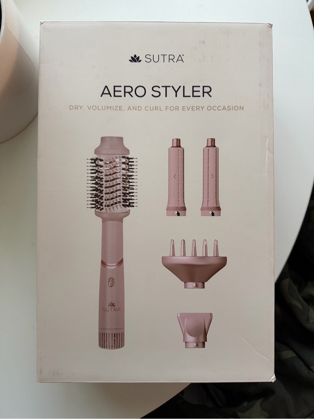 SUTRA AERO Styler 5-in-1 Hair
Styling Tool Brush Dryer Volumizer Curler Diffuser